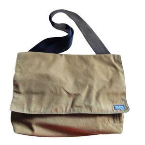 Jack Spade Brown Tan Cotton Canvas Adjustable Shoulder Strap